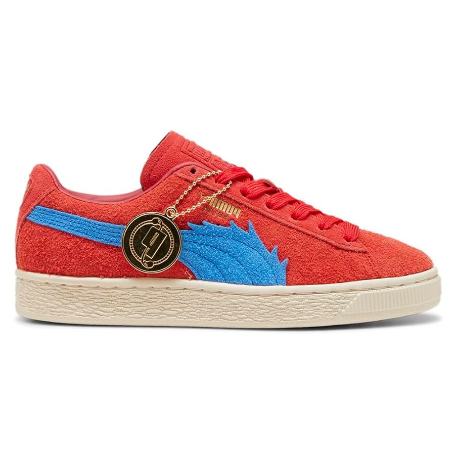 PUMAスカジャン Lサイズ PUMA SUEDE VTG MIJ ATMOS SKAJAN BLUE（プーマ スエード VTG